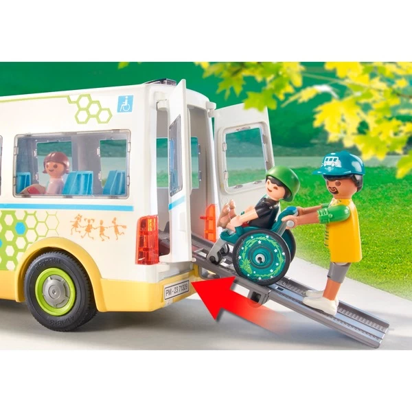 PLAYMOBIL 71329 City Life Schulbus, Konstruktionsspielzeug – Bild 5