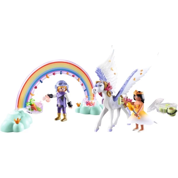 PLAYMOBIL 71361 Princess Magic Himmlischer Pegasus Mit Regenbogen, Konstruktionsspielzeug – Bild 2