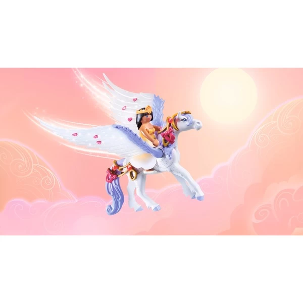 PLAYMOBIL 71361 Princess Magic Himmlischer Pegasus Mit Regenbogen, Konstruktionsspielzeug – Bild 4