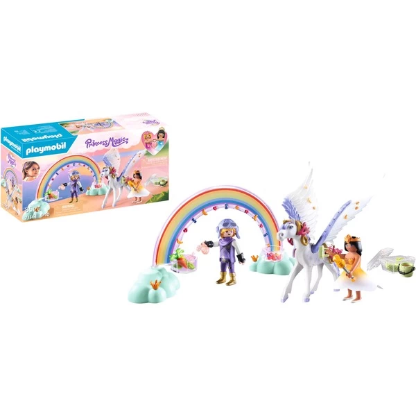 PLAYMOBIL 71361 Princess Magic Himmlischer Pegasus Mit Regenbogen, Konstruktionsspielzeug – Bild 8
