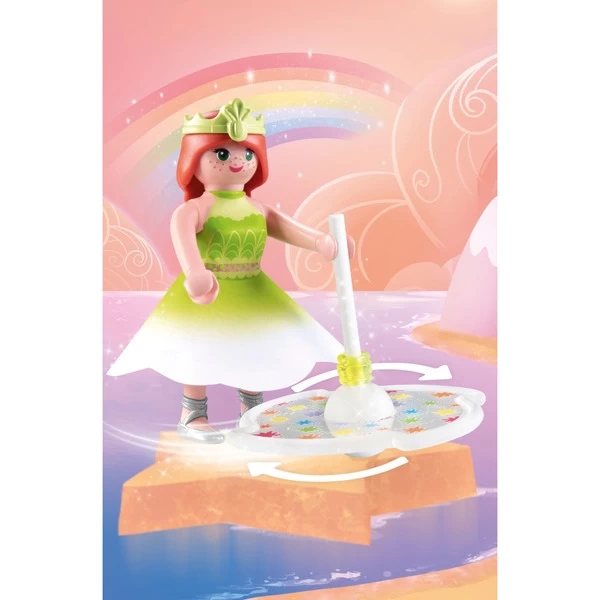 PLAYMOBIL 71364 Princess Magic Himmlischer Regenbogenkreisel Mit Prinzessin, Konstruktionsspielzeug – Bild 3