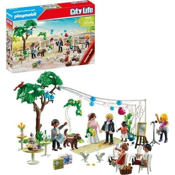 PLAYMOBIL 71365 City Life Hochzeitsfeier, Konstruktionsspielzeug – Bild 9