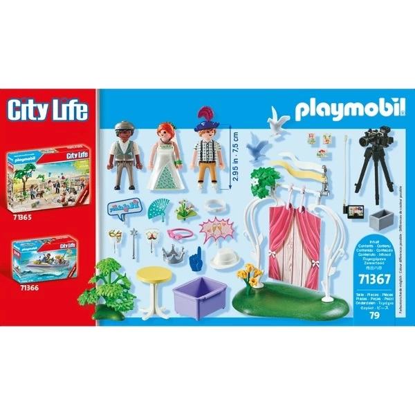 PLAYMOBIL 71367 City Life Hochzeits Fotobox, Konstruktionsspielzeug – Bild 6