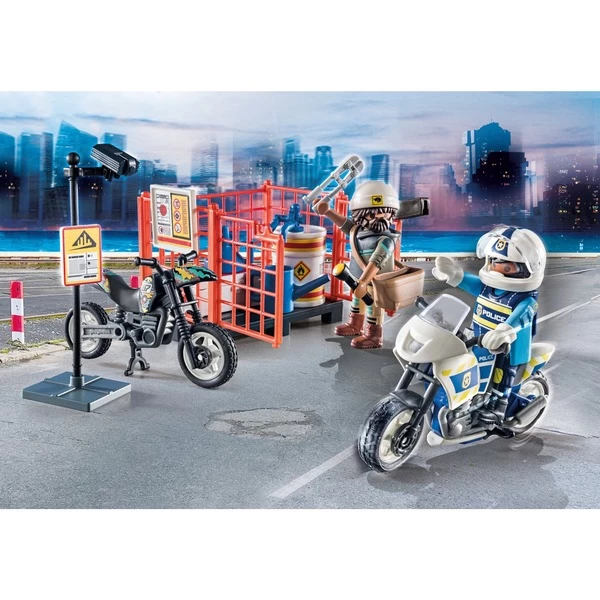 PLAYMOBIL 71381 City Action Starter Pack Polizei, Konstruktionsspielzeug – Bild 3