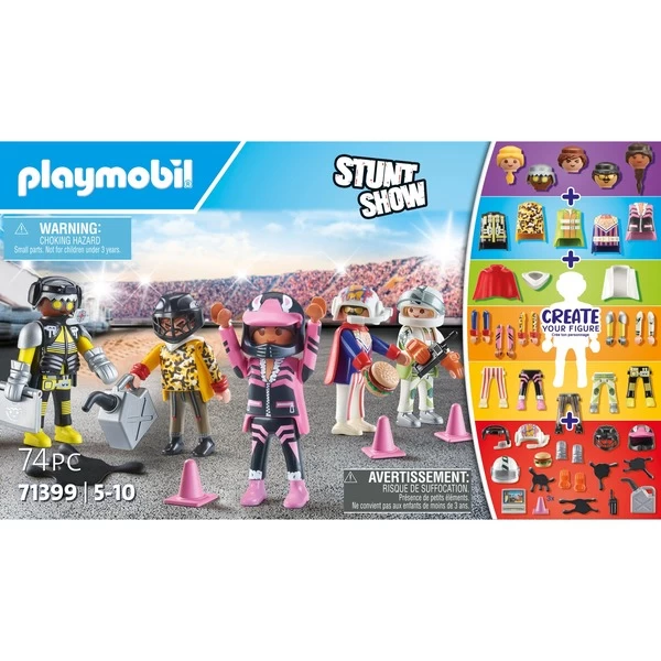 PLAYMOBIL 71399 My Figures: Stuntshow, Konstruktionsspielzeug – Bild 5