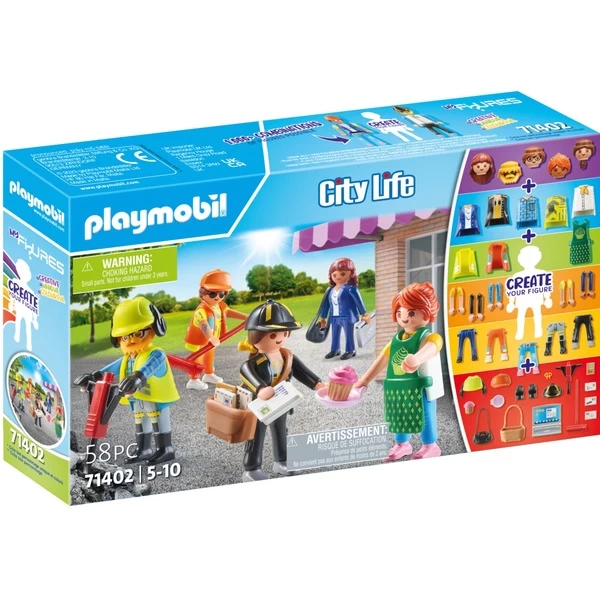 PLAYMOBIL 71402 My Figures: City Life, Konstruktionsspielzeug