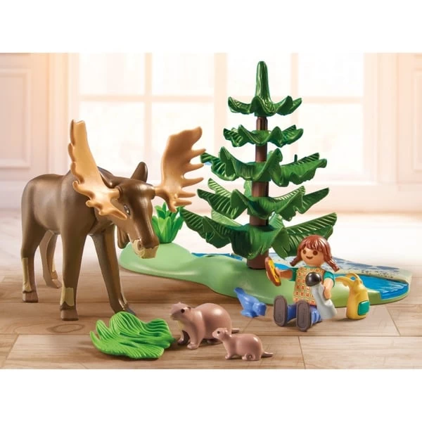PLAYMOBIL 71403 Wiltopia Abstecher Zu Den Tieren Nordamerikas, Konstruktionsspielzeug – Bild 5
