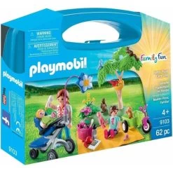 PLAYMOBIL 9103 Family Fun Familienpicknick Zum Mitnehmen, Konstruktionsspielzeug