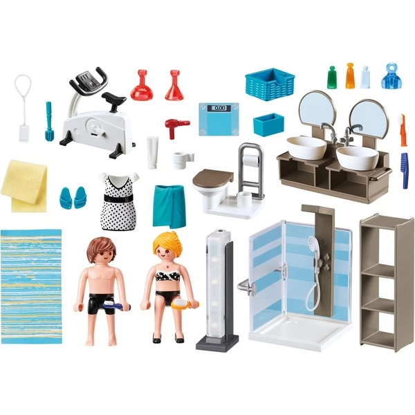 PLAYMOBIL 9268 City Life Badezimmer, Konstruktionsspielzeug – Bild 2