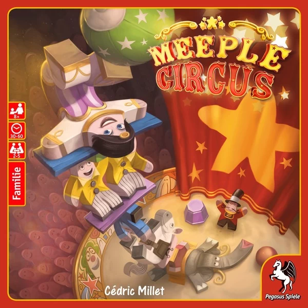 Pegasus Meeple Circus, Brettspiel – Bild 2