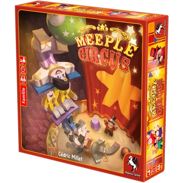 Pegasus Meeple Circus, Brettspiel – Bild 3