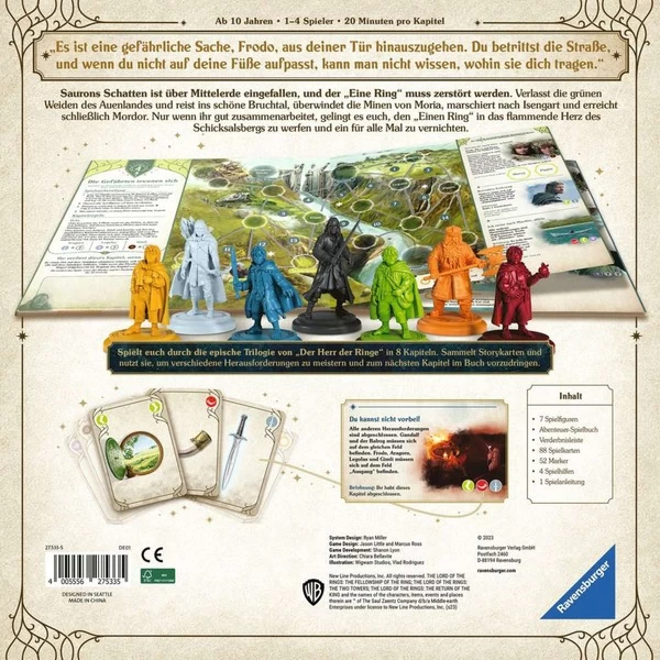 Ravensburger Der Herr Der Ringe - Adventure Book Game, Brettspiel – Bild 3