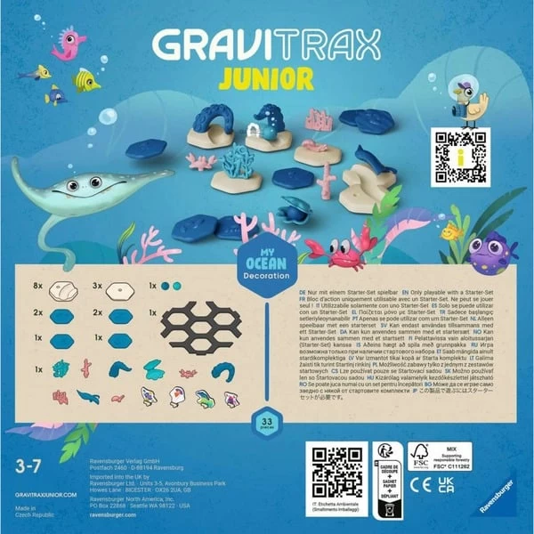 Ravensburger GraviTrax Junior Erweiterung Ocean, Bahn – Bild 3