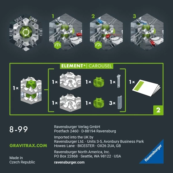 Ravensburger GraviTrax PRO Element Carousel, Bahn – Bild 5