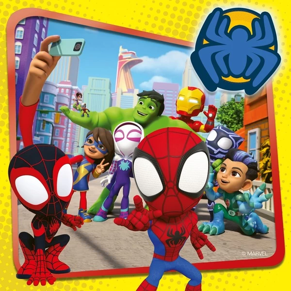 Ravensburger Kinderpuzzle Spideys Abenteuer – Bild 4