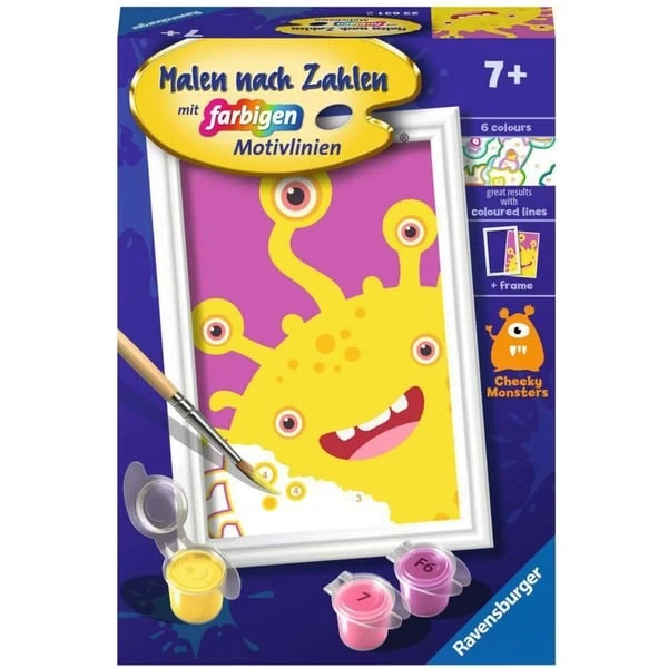 Ravensburger Malen Nach Zahlen - Gelbes Monster