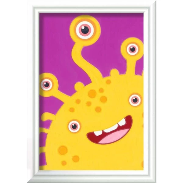 Ravensburger Malen Nach Zahlen - Gelbes Monster – Bild 2