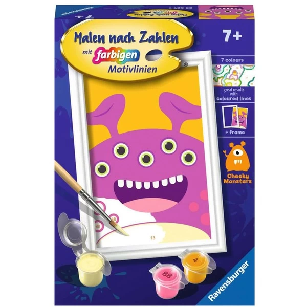 Ravensburger Malen Nach Zahlen - Lila Monster