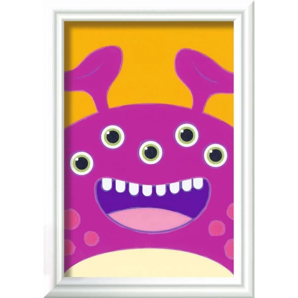 Ravensburger Malen Nach Zahlen - Lila Monster – Bild 2