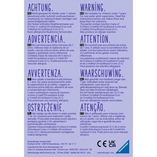 Ravensburger Malen Nach Zahlen - Lila Monster – Bild 3