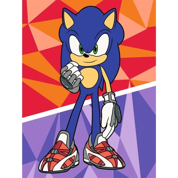 Ravensburger Malen Nach Zahlen - Sonic: New Yoke City – Bild 2