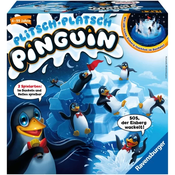 Ravensburger Plitsch-Platsch Pinguin, Geschicklichkeitsspiel – Bild 2