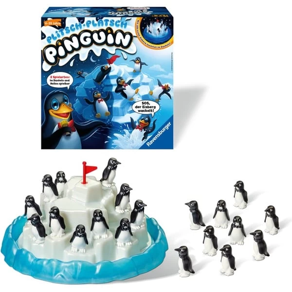 Ravensburger Plitsch-Platsch Pinguin, Geschicklichkeitsspiel – Bild 3