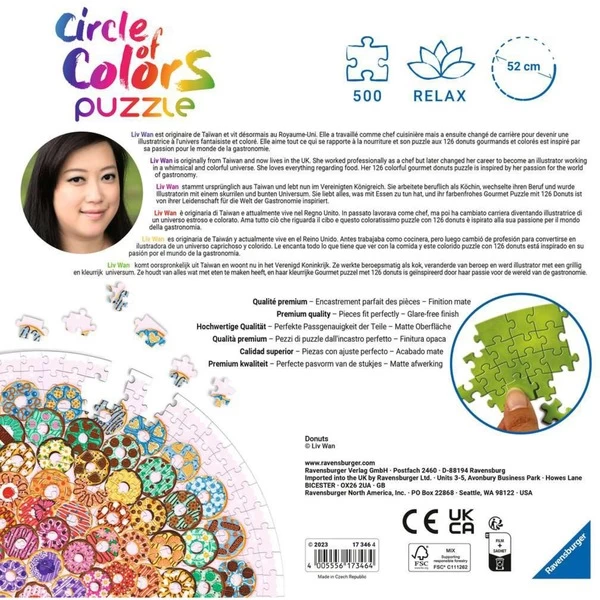 Ravensburger Puzzle Circle Of Colors Donuts – Bild 3