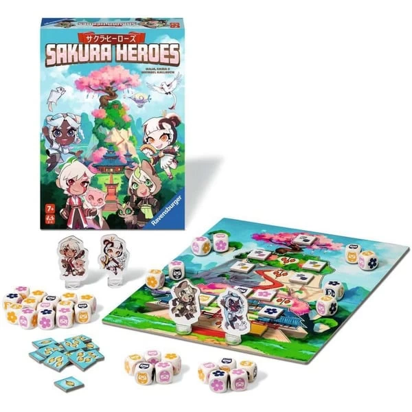 Ravensburger Sakura Heroes, Würfelspiel – Bild 2