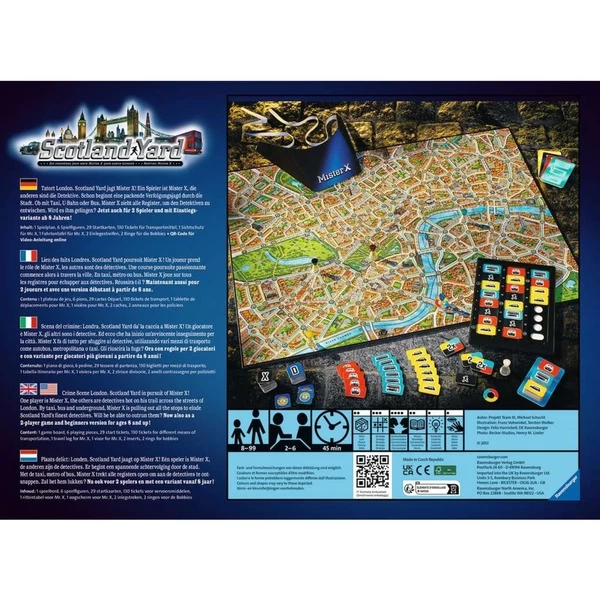Ravensburger Scotland Yard, Brettspiel – Bild 3