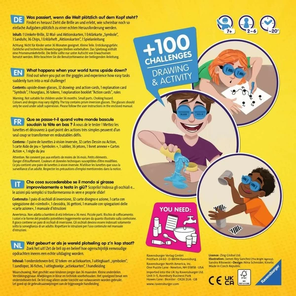 Ravensburger The #UpsideDownChallenge Game, Brettspiel – Bild 4