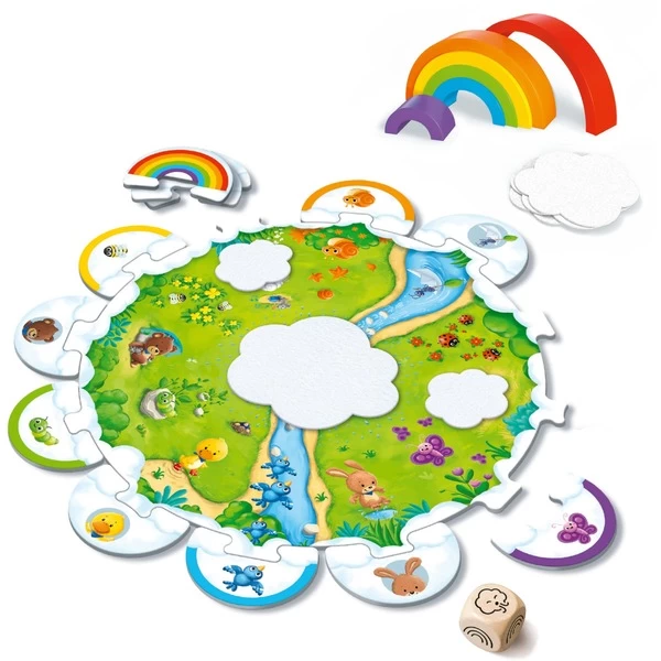 Ravensburger Ministeps: Emils Buntes Regenbogen-Spiel, Brettspiel – Bild 2