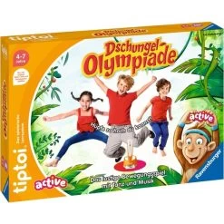 Ravensburger Tiptoi ACTIVE Dschungel-Olympiade, Brettspiel