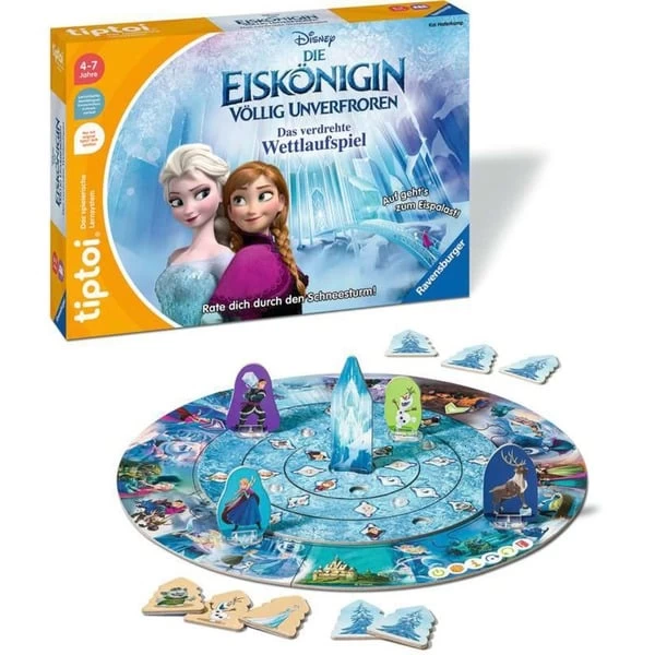 Ravensburger Tiptoi Die Eiskönigin - Völlig Unverfroren: Das Verdrehte Wettlaufspiel, Brettspiel – Bild 2