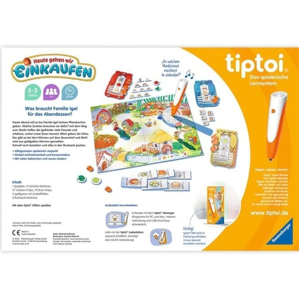 Ravensburger Tiptoi Heute Gehen Wir Einkaufen, Brettspiel – Bild 3