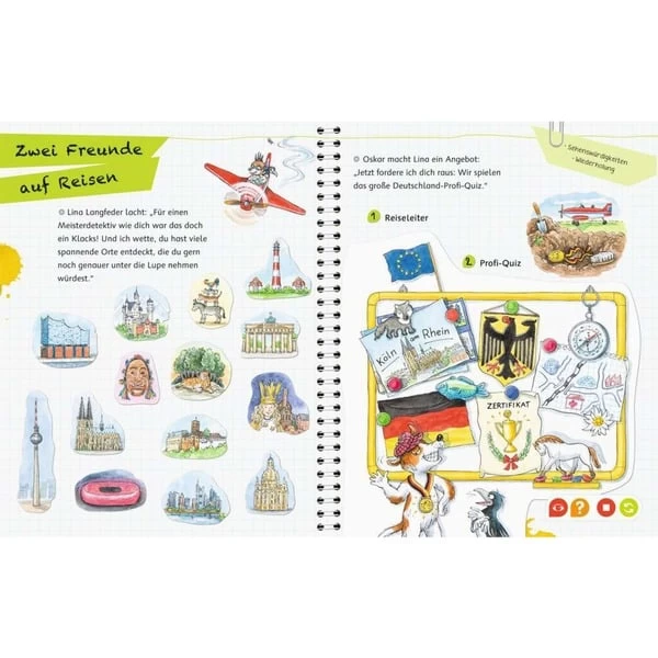 Ravensburger Tiptoi Lern Mit Mir! Deutschland, Lernbuch – Bild 4