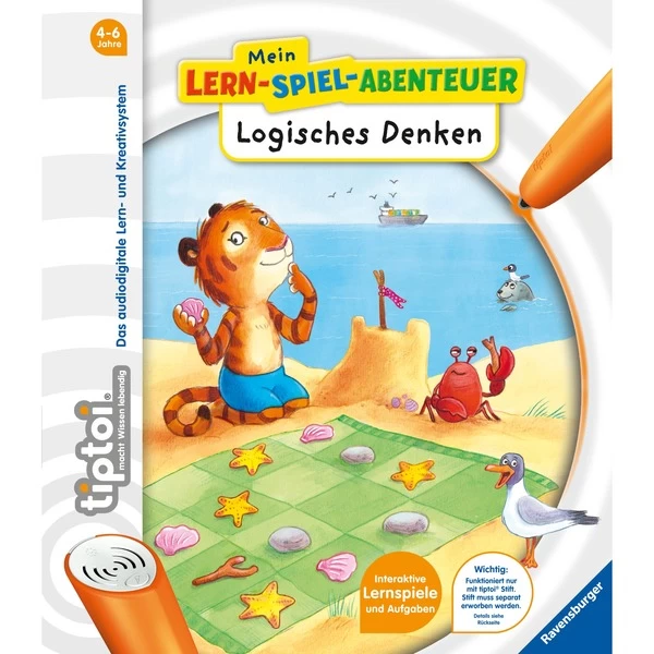 Ravensburger Tiptoi Mein Lern-Spiel-Abenteuer: Logisches Denken, Lernbuch