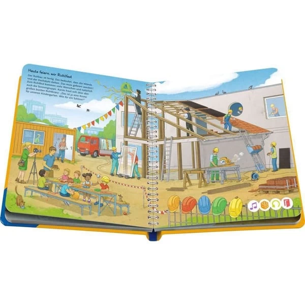 Ravensburger Tiptoi Mein Wörter-Bilderbuch: Baustelle, Lernbuch – Bild 4