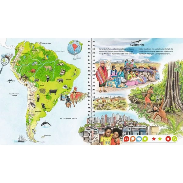 Ravensburger Tiptoi Mein Großer Weltatlas, Lernbuch – Bild 3
