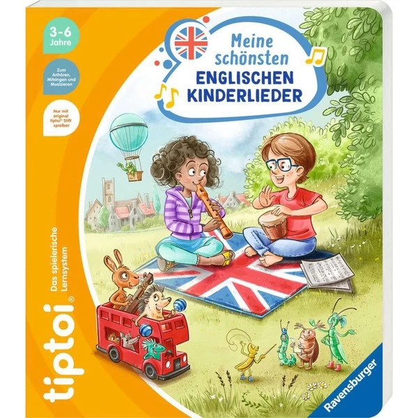 Ravensburger Tiptoi Meine Schönsten Englischen Kinderlieder, Lernbuch