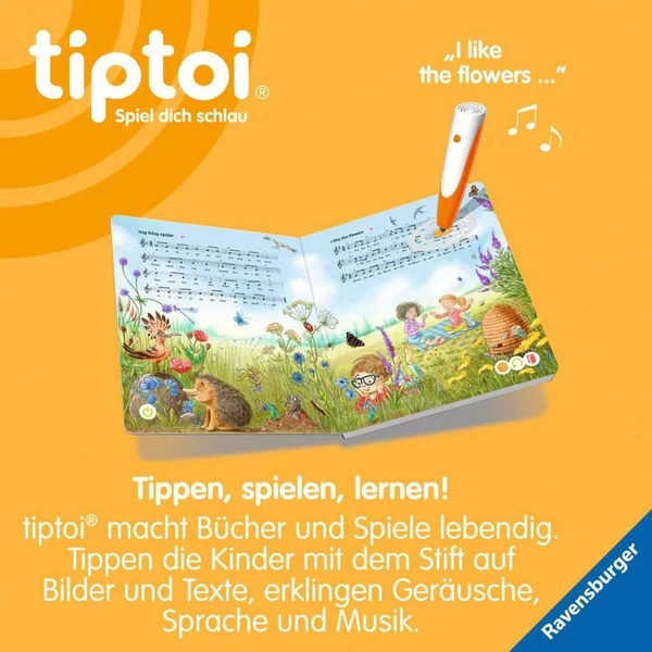Ravensburger Tiptoi Meine Schönsten Englischen Kinderlieder, Lernbuch – Bild 4