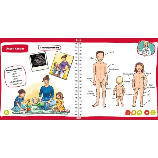 Ravensburger Tiptoi Pocket Wissen Körper, Lernbuch – Bild 2