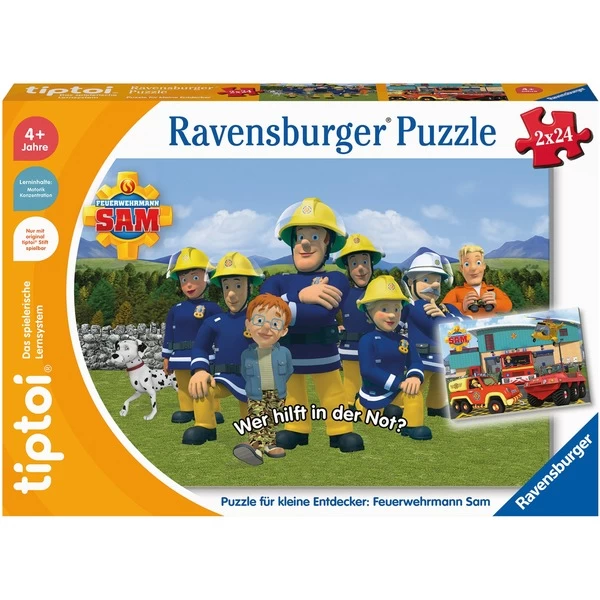 Ravensburger Tiptoi Puzzle Für Kleine Entdecker: Feuerwehrmann Sam – Bild 2