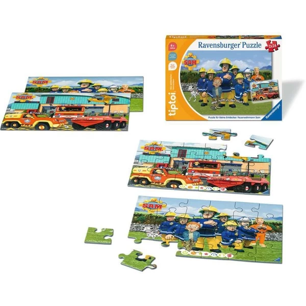 Ravensburger Tiptoi Puzzle Für Kleine Entdecker: Feuerwehrmann Sam – Bild 3