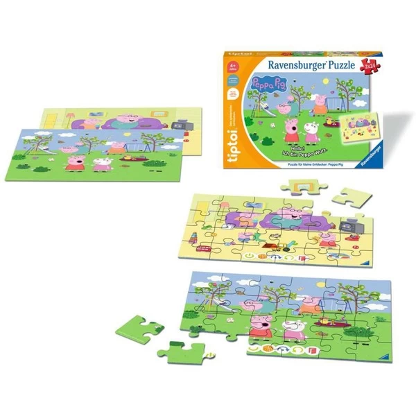 Ravensburger Tiptoi Puzzle Für Kleine Entdecker: Peppa Wutz – Bild 2