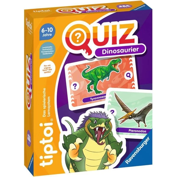 Ravensburger Tiptoi Quiz Dinosaurier, Quizspiel