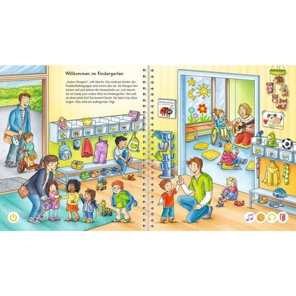 Ravensburger Tiptoi Starter-Set: Mein Wörter-Bilderbuch Kindergarten, Lernbuch – Bild 5