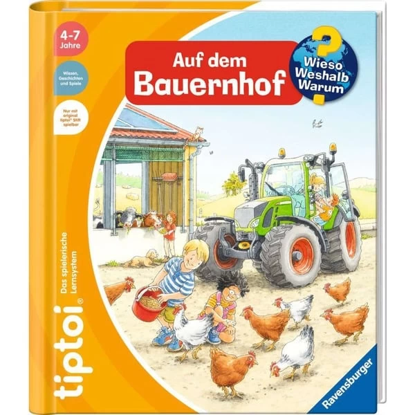 Ravensburger Tiptoi Wieso? Weshalb? Warum? Auf Dem Bauernhof, Lernbuch