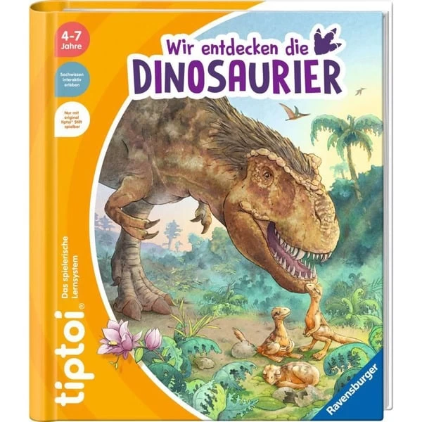 Ravensburger Tiptoi Wir Entdecken Die Dinosaurier, Lernbuch