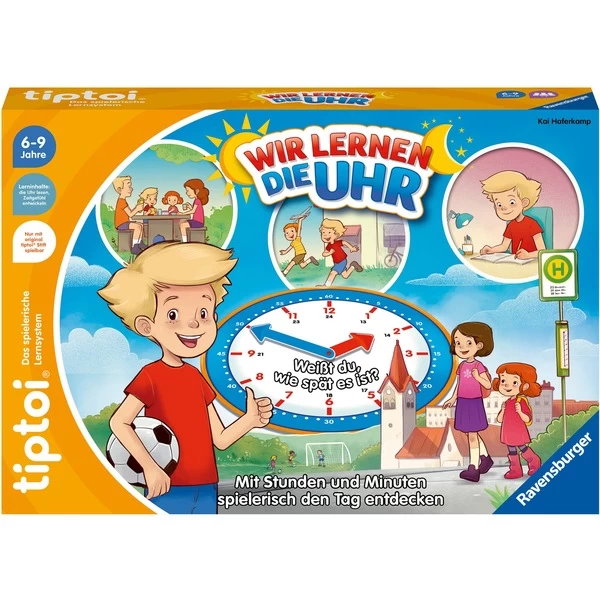 Ravensburger Tiptoi Wir Lernen Die Uhr, Brettspiel – Bild 2